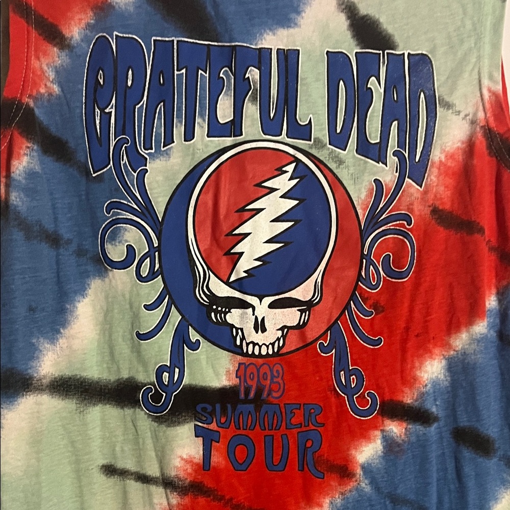 😄Unisex grateful dead Tshirt tank small graphic